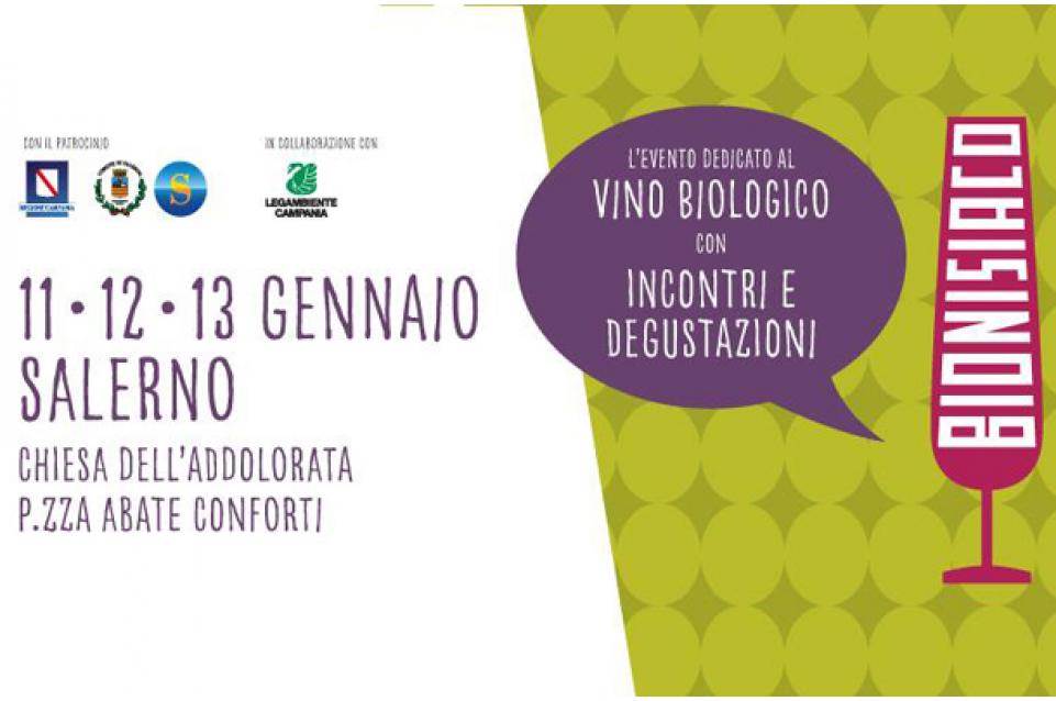 Bionisiaco: dall'11 al 13 gennaio a Salerno