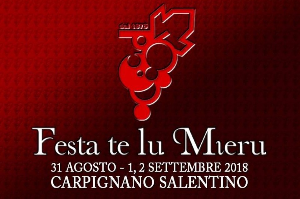 Festa te lu mieru: dal 31 agosto al 2 settembre a Carpignano