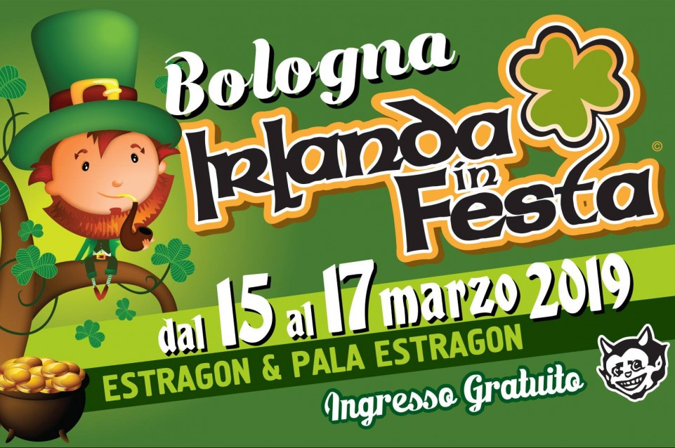 L'Irlanda in Festa: dal 15 al 17 marzo a Bologna si celebra San Patrizio