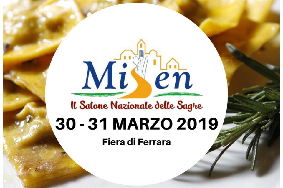Misen: il 30 e 31 marzo a Ferrara arriva il "Salone Nazionale delle Sagre"  