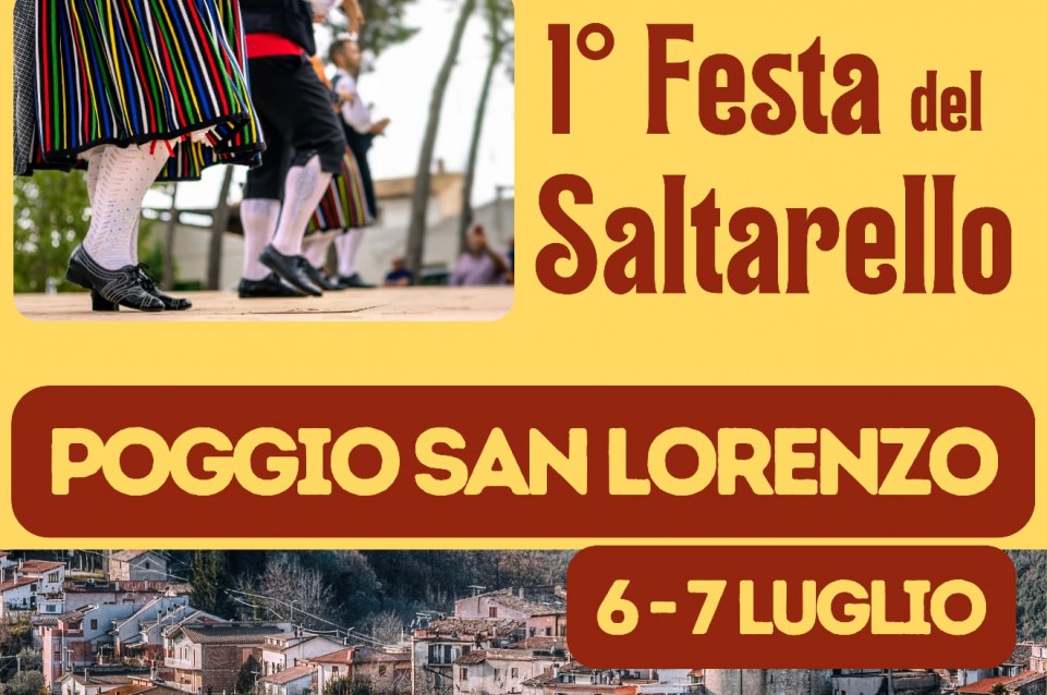 A Poggio San Lorenzo il 6 e 7 luglio appuntamento con la “Sagra dei piringhilli” e la “Festa del saltarello” 