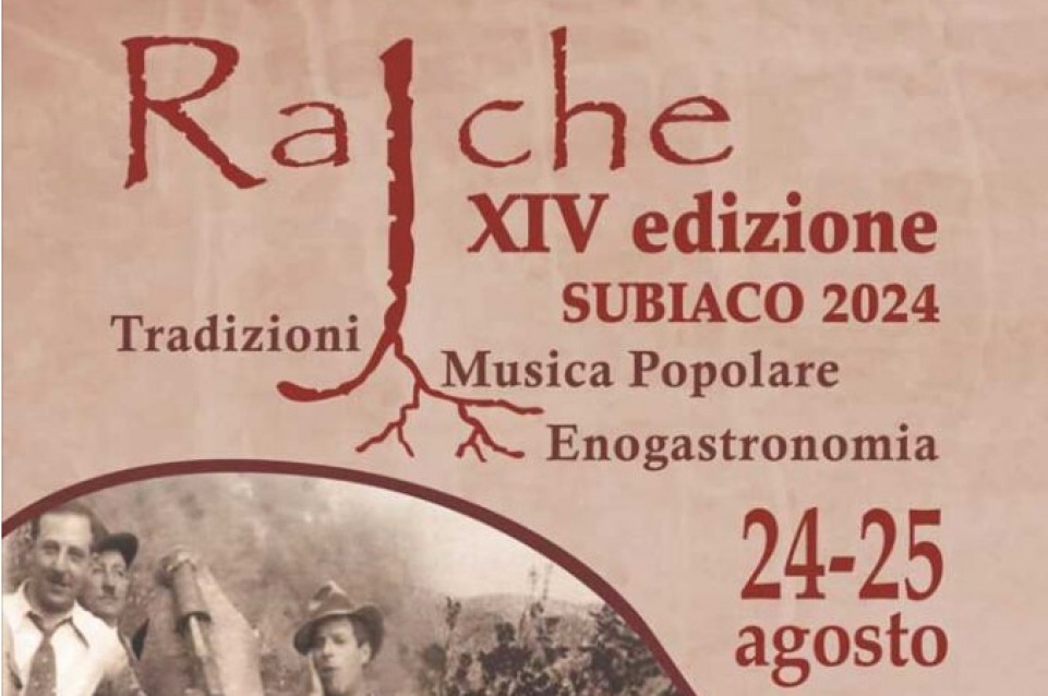 Rajche, radici in comune: il 24 e 25 agosto a Subiaco