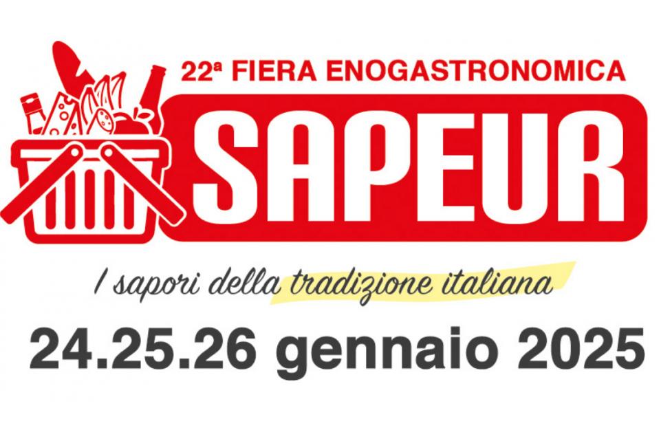 SAPEUR: dal 24 al 26 gennaio a Forlì torna la migliore gastronomia italiana  